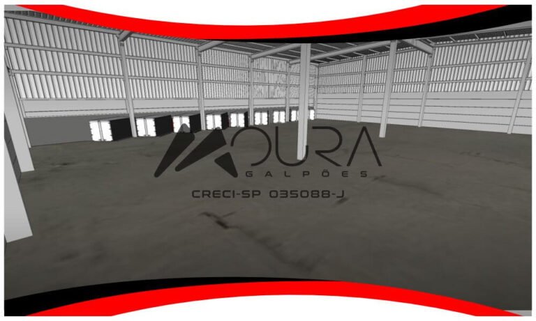 Excelente galpão para Locação em Cumbica Guarulhos com 3.200m² de área construída Moura Galpões 01