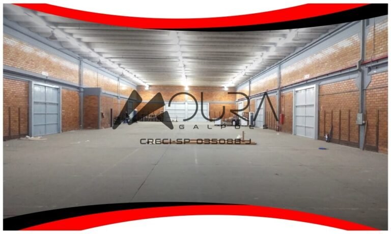 Vende-se este Lindo Galpão em Guarulhos com 4.100m² de área construída Moura Galpões 01
