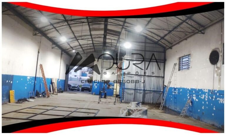 Excelente Galpão para Locação em Cumbica Guarulhoscom 700m² de área construída Moura Galpões 01