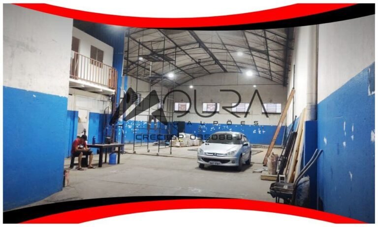 Excelente Galpão para Locação em Cumbica Guarulhoscom 700m² de área construída Moura Galpões 05