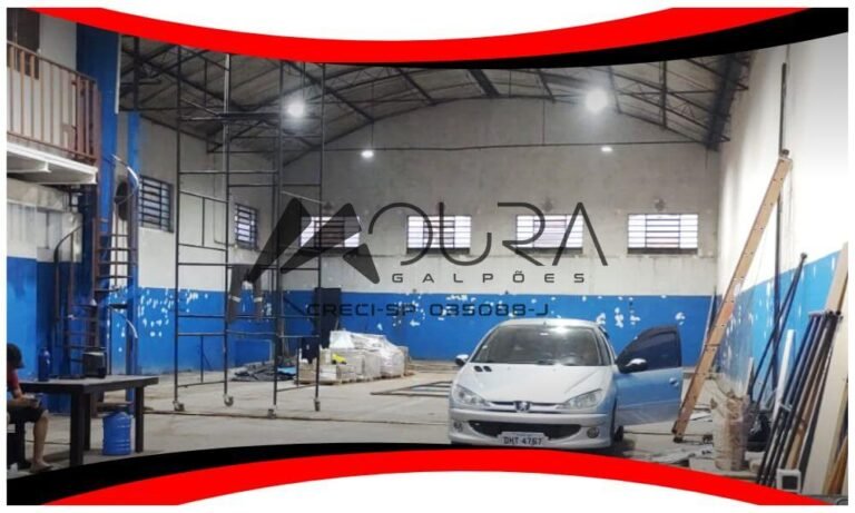 Excelente Galpão para Locação em Cumbica Guarulhoscom 700m² de área construída Moura Galpões 06