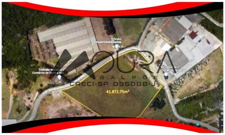 Excelente Área para Venda na Divisa entre Itaquaquecetuba e Guarulhos com 45.000m² de terreno Moura Galpões 01