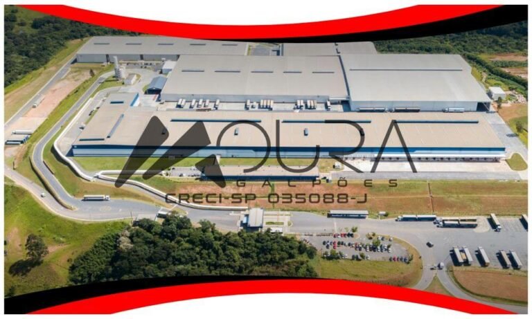 Excelente Galpão para Locação em Extrema-MG com 6.200m² de área Locável Moura Galpões 01