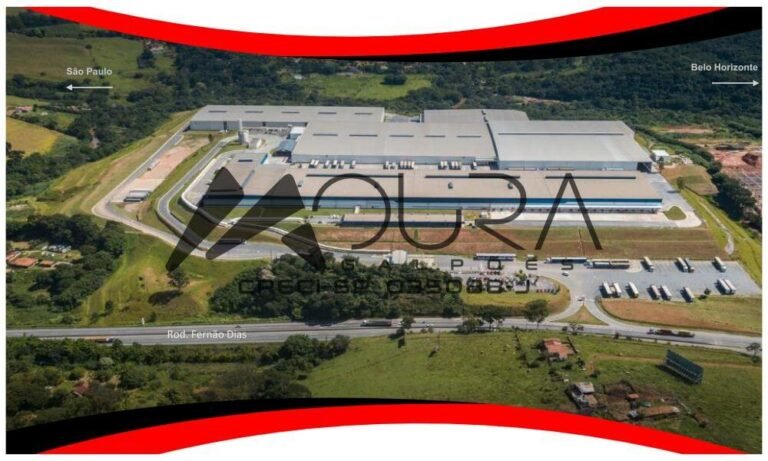 Excelente Galpão para Locação em Extrema-MG com 6.200m² de área Locável Moura Galpões 02