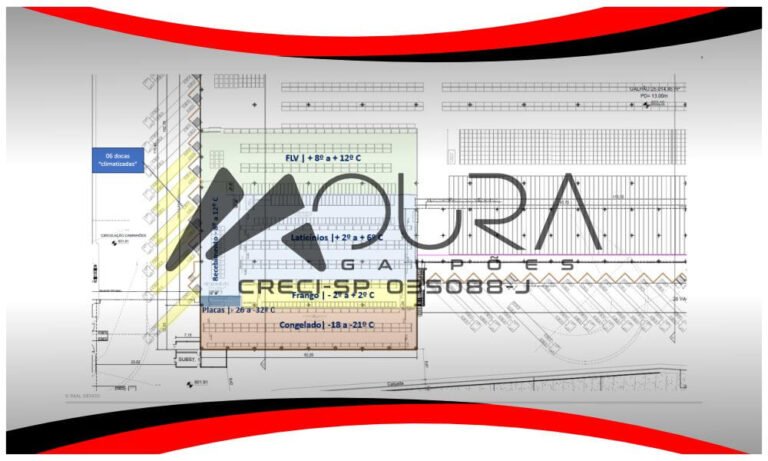 Excelente Galpão para Locação em Mauá São Paulo com 29.718m² de área construída Moura Galpões 05