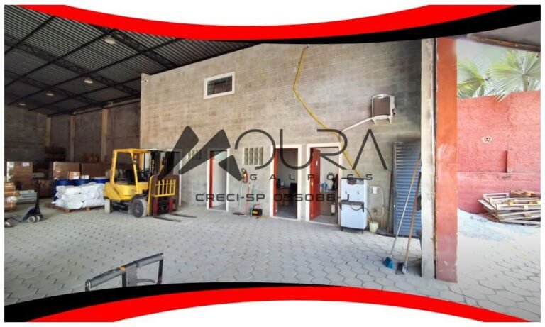 Excelente Galpão para Locação no Bonsucesso em Guarulhos com 750m² de área construída Moura Galpões 05
