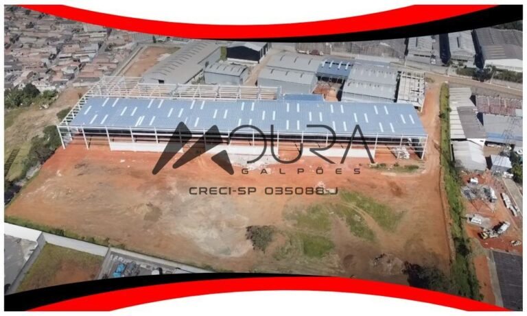 Excelente Galpão para Venda em Itaquaquecetuba com 25.000m² de área construída Moura Galpões 01