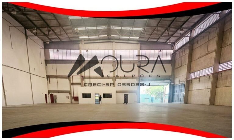 Excelente Galpão para Locação em Bonsucesso Guarulho com 13.000m² de área construída Moura Galpões 10
