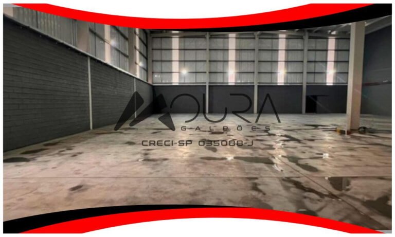 Excelente Galpão industrial em Arujá com 1.700m² de área construída Moura Galpões 02
