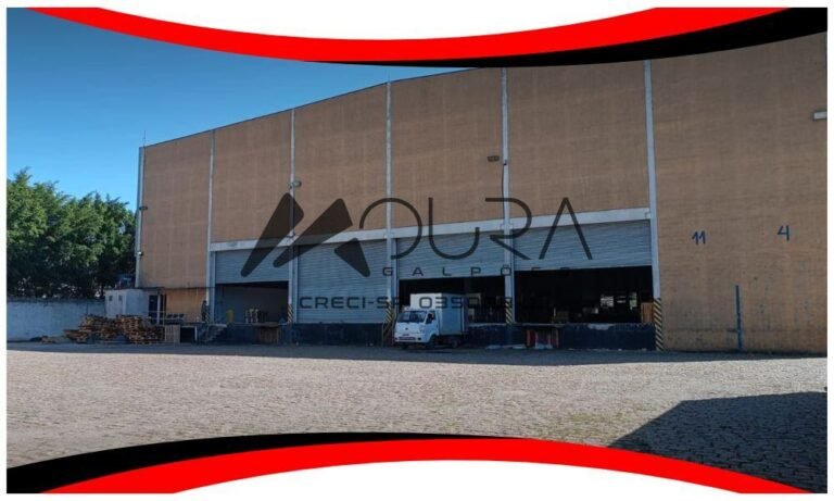 Excelente Galpão para Locação em Bonsucesso Guarulhos com 4.157m² de área construída Moura Galpões 02