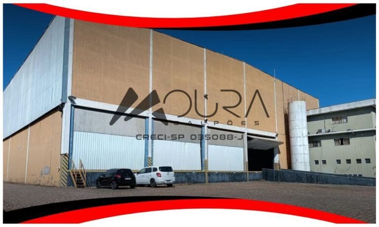 Excelente Galpão para Locação em Bonsucesso Guarulhos com 4.157m² de área construída Moura Galpões 03