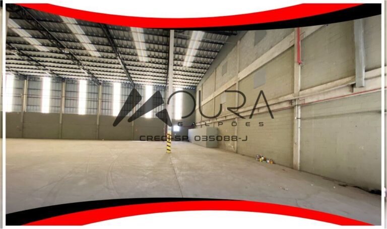 Excelente Galpão para Locação no Distrito Industrial do Taboao Mogi das Cruzes com 5.600m² de área construída Moura Galpões 05